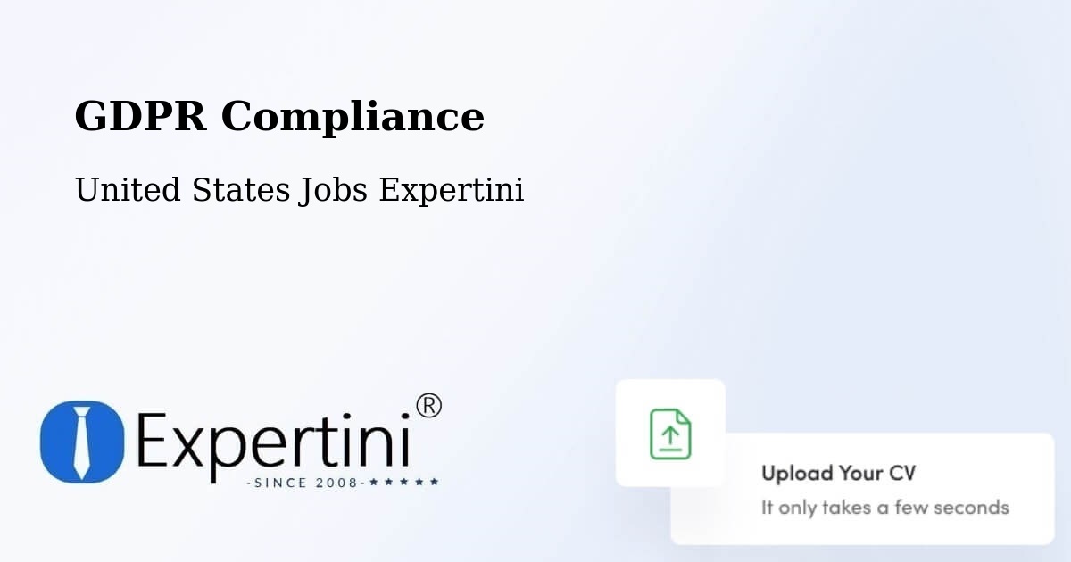 EU GDPR Compliance Statement – Wellesley - United States Jobs Expertini